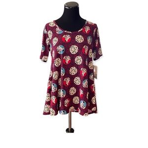 XS LuLaRoe Disney Perfect Tee NEW Amazing Cruella Deville Polka Dot